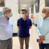 Deputado estadual Caio França visita a Santa Casa de Santos e formaliza destinação de recursos para o hospital